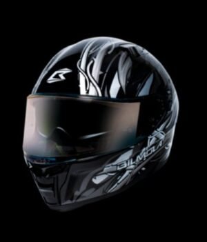 Full Face Helmet DEFENDER TOXIN SILVER CHROME