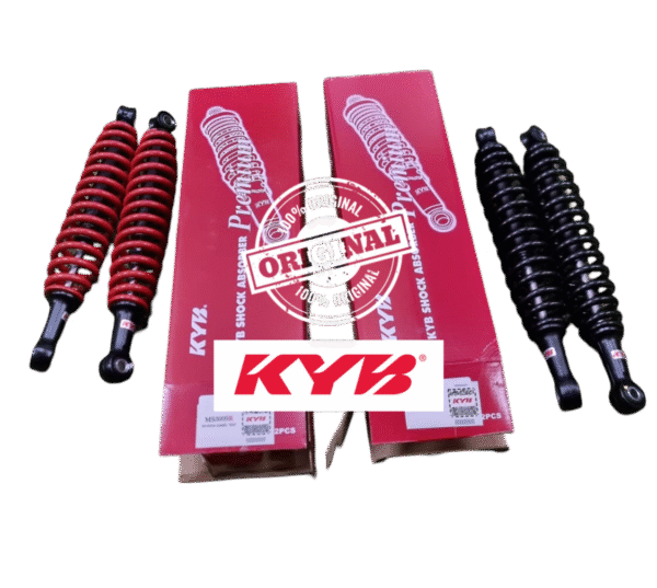 C70 / FAME / EX5 ABSORBER (HARD) (SET) – BLACK / RED ( KYB 100 PERCENT ORIGINAL) MS3009